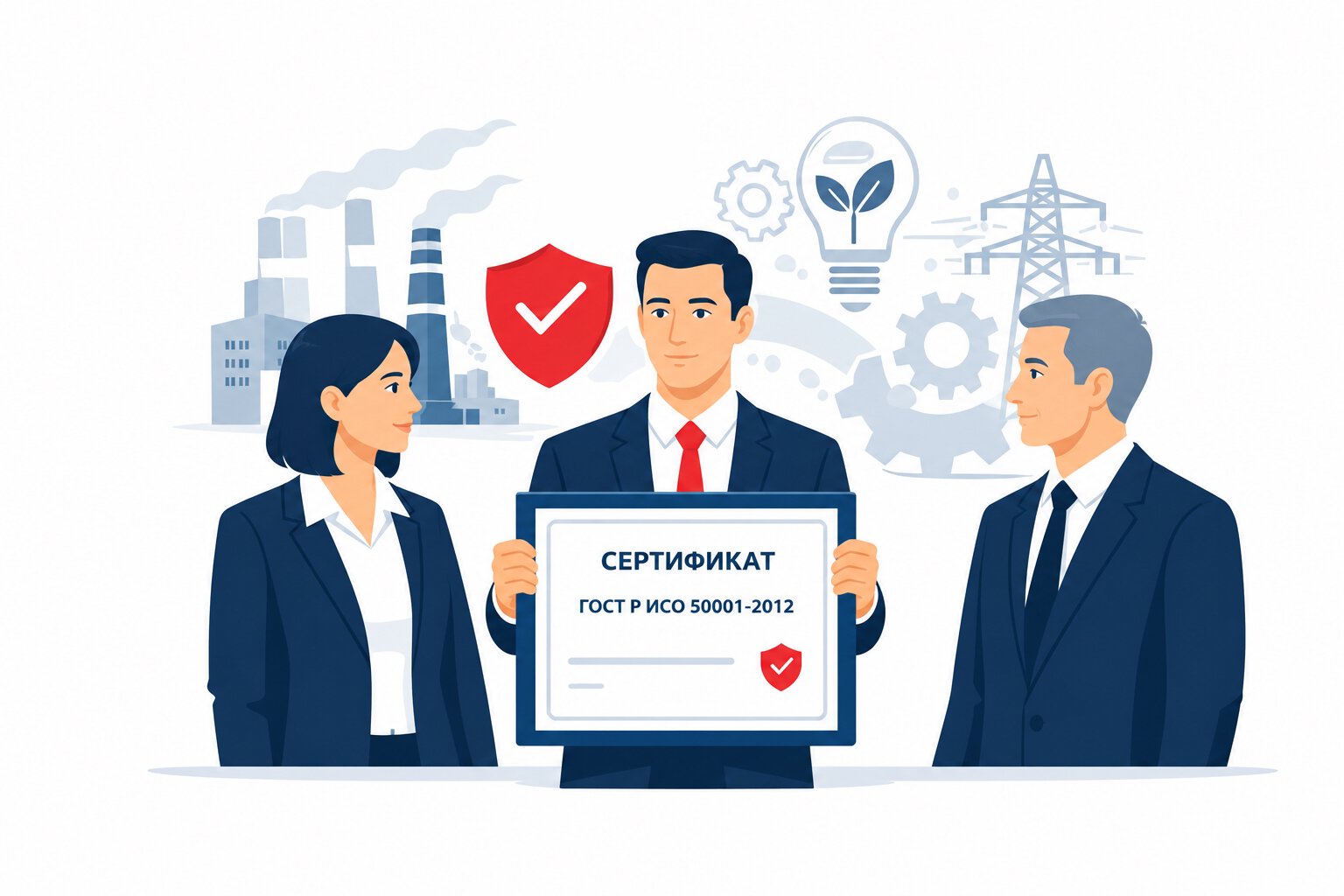 Оформление сертификата ГОСТ Р ИСО 50001-2012 в Нальчике и по всей республике Кабардино-Балкария