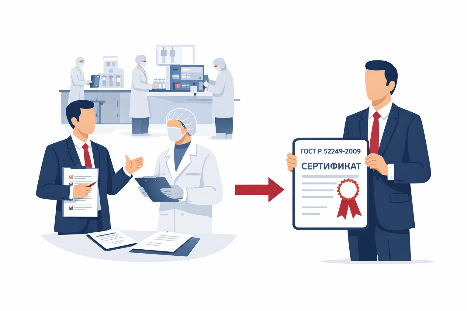 Процедура сертификации ГОСТ Р 52249-2009 в Нальчике