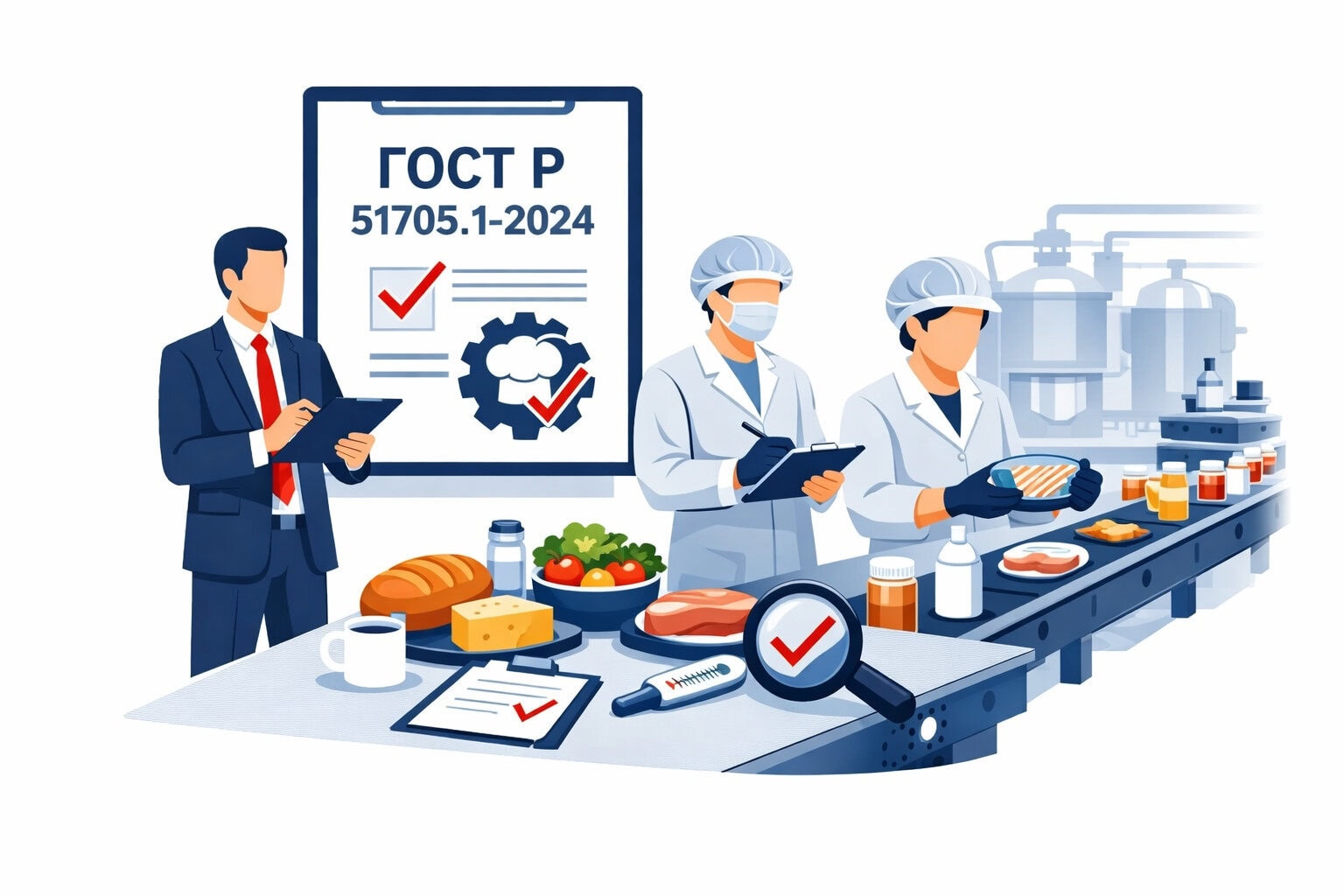 Оформление ГОСТ Р 51705.1 2024 ХАССП в Нальчике